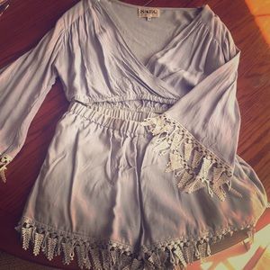 Sabo Skirt Lavender Set